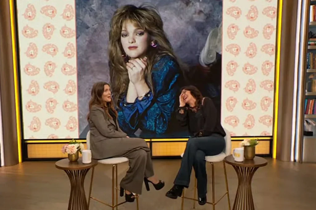 Drew Barrymore et Valerie Bertinelli dans le Drew Barrymore Show